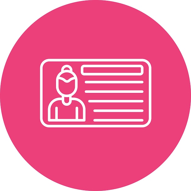 Imagen vectorial de icono de tarjeta compuesta Se puede utilizar para la agencia de modelado