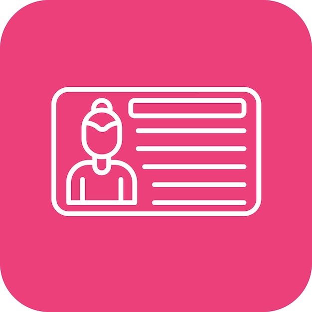 Imagen vectorial de icono de tarjeta compuesta Se puede utilizar para la agencia de modelado