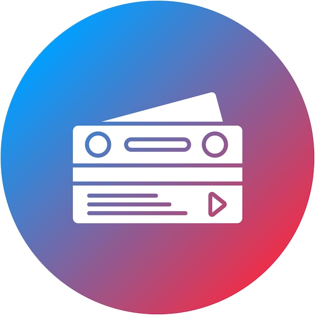 Imagen vectorial del icono de la tarjeta de débito Se puede utilizar para Untact World