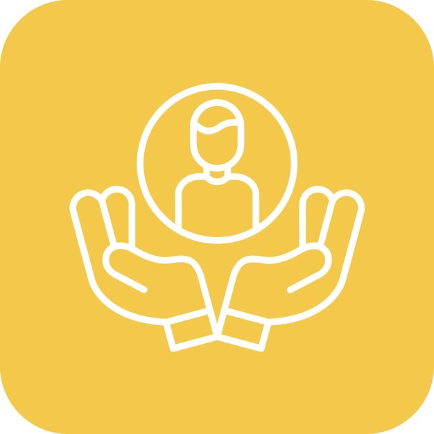 Imagen vectorial del icono de la tasa de retención de clientes Se puede utilizar para Factory