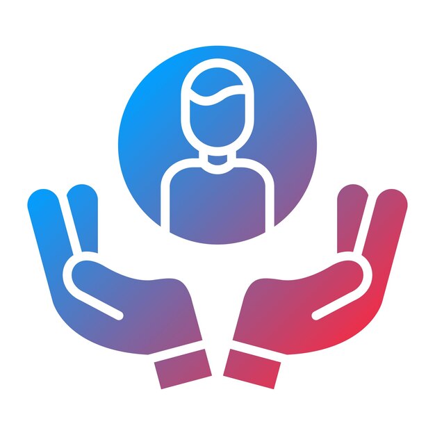 Imagen vectorial del icono de la tasa de retención de clientes Se puede utilizar para Factory