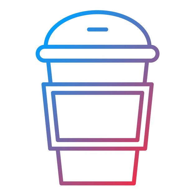 Imagen vectorial del icono de la taza de café Se puede usar para Coffee Shop
