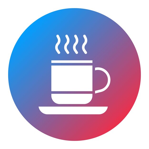 Imagen vectorial del icono de la taza de espresso Se puede usar para Italia