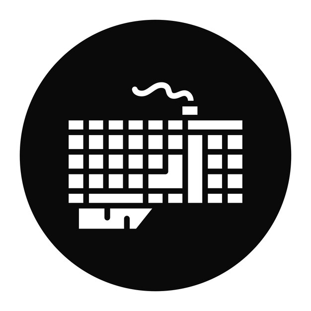 Imagen vectorial del icono del teclado de juegos Se puede usar para el comercio electrónico de juegos