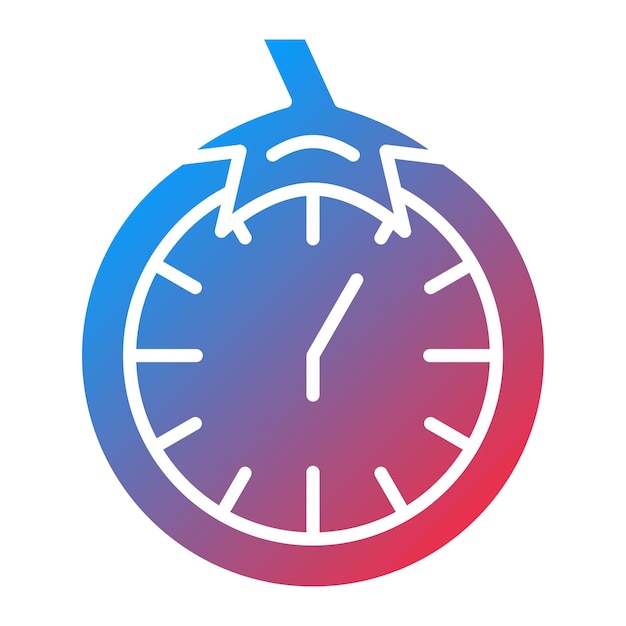 La imagen vectorial del icono de la Técnica Pomodoro se puede utilizar para la productividad