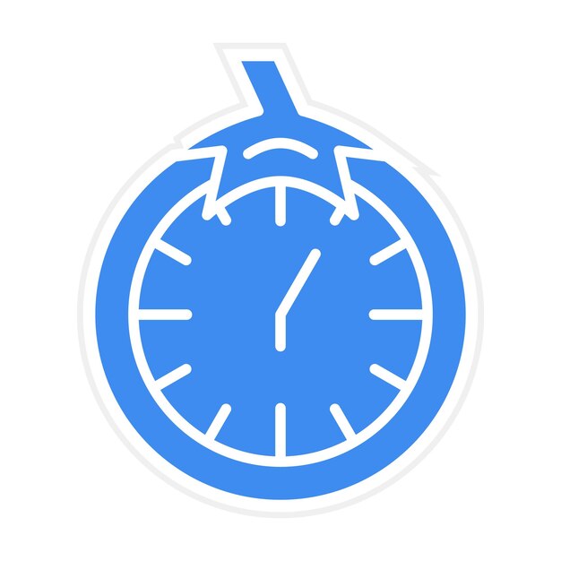 La imagen vectorial del icono de la Técnica Pomodoro se puede utilizar para la productividad