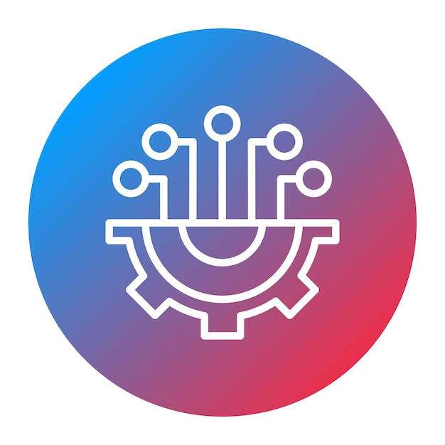Imagen vectorial de icono técnico Se puede usar para tribus urbanas
