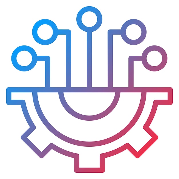 Imagen vectorial de icono técnico Se puede usar para tribus urbanas
