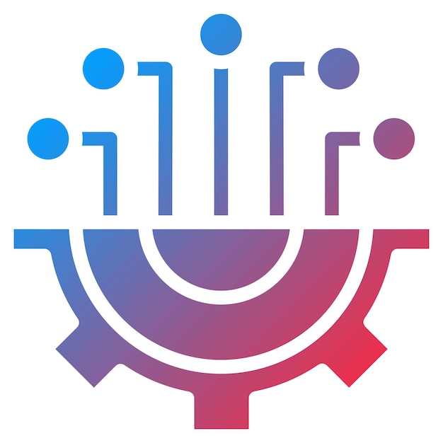 Imagen vectorial de icono técnico Se puede usar para tribus urbanas