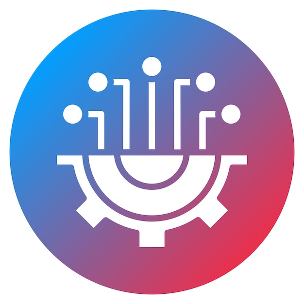 Imagen vectorial de icono técnico Se puede usar para tribus urbanas
