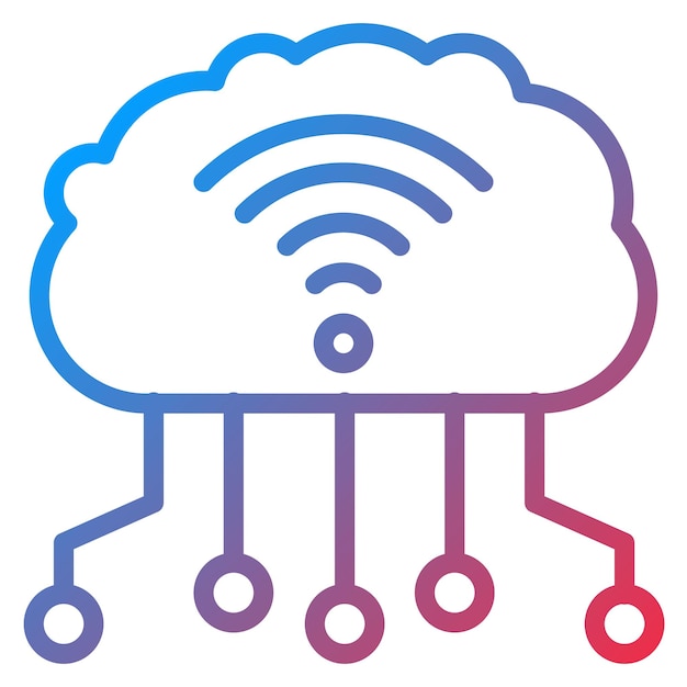 Imagen vectorial de icono de tecnología inteligente Se puede utilizar para la Disrupción Digital