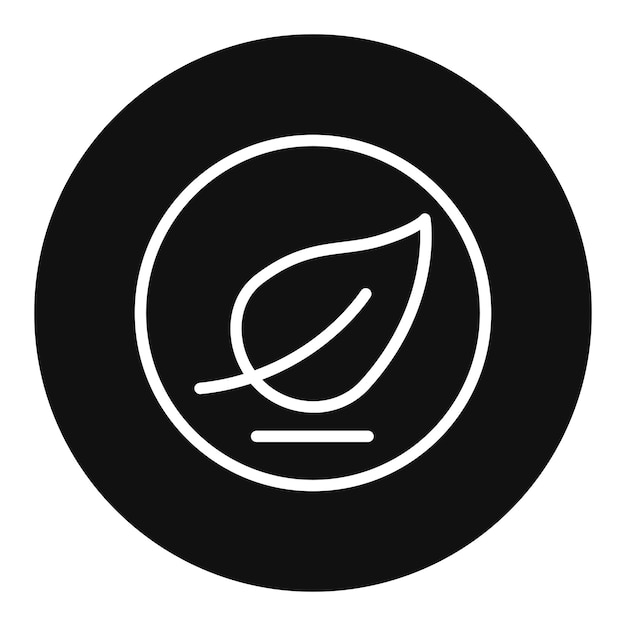 Imagen vectorial del icono de tela ecológica Se puede utilizar para las características de la tela