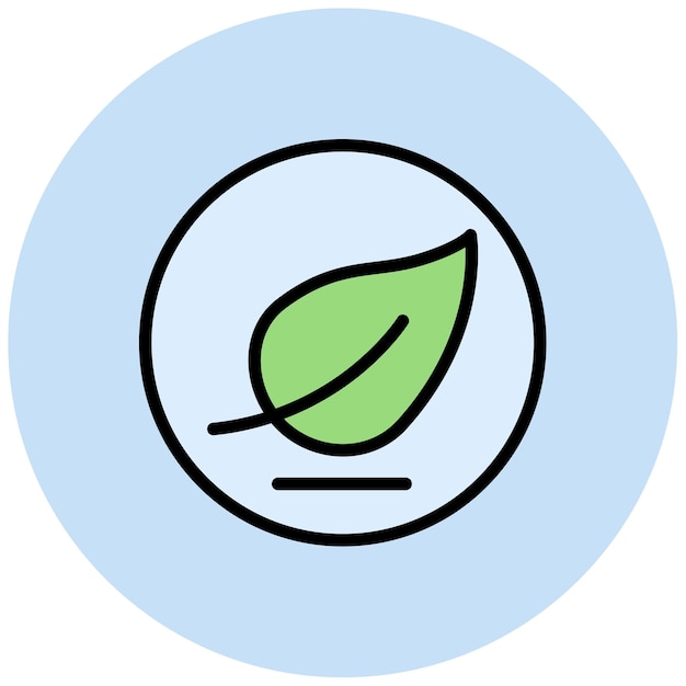 Imagen vectorial del icono de tela ecológica Se puede utilizar para las características de la tela