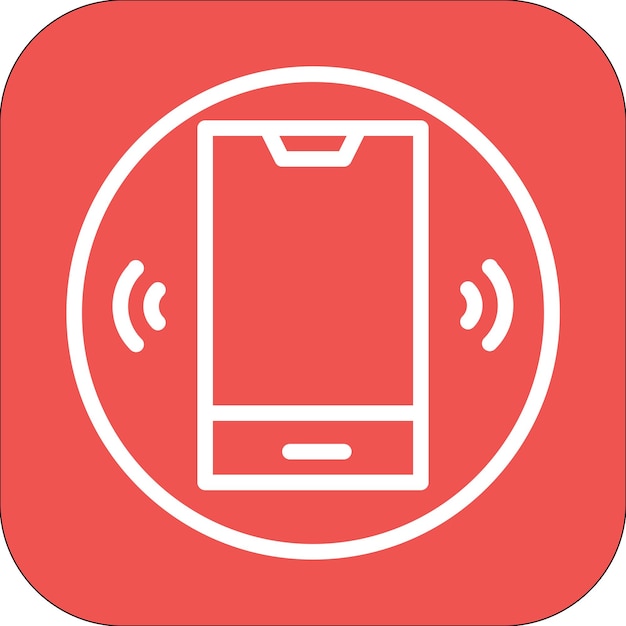Imagen vectorial del icono del teléfono Se puede utilizar para el hogar de ancianos