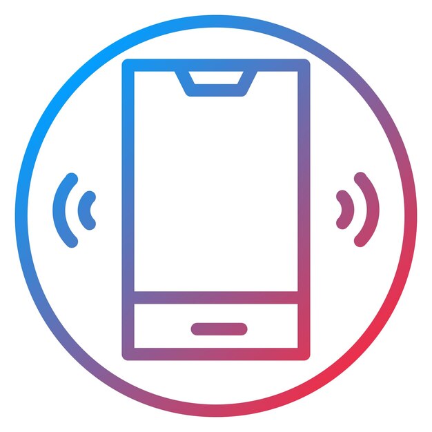 Imagen vectorial del icono del teléfono Se puede utilizar para el hogar de ancianos