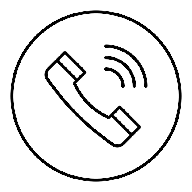 La imagen vectorial del icono del teléfono se puede utilizar para el supermercado
