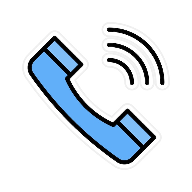 La imagen vectorial del icono del teléfono se puede utilizar para el supermercado