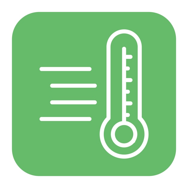 Vector imagen vectorial del icono de temperatura se puede utilizar para la lavandería