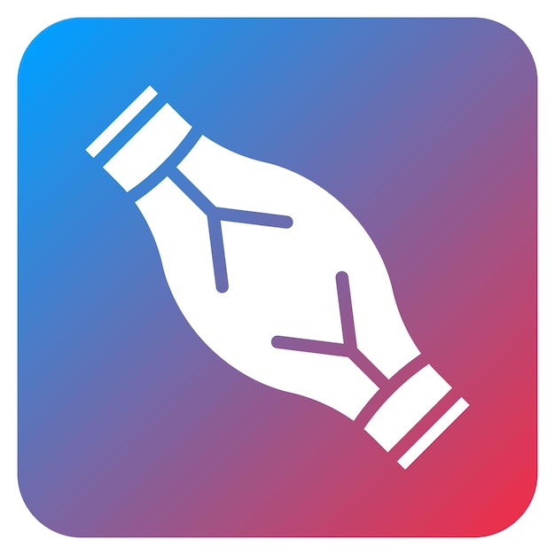 Imagen vectorial del icono de la tendinitis Se puede utilizar para el dolor corporal