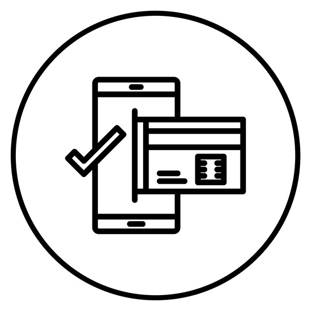 Imagen vectorial del icono de terminación del préstamo Se puede utilizar para el préstamo