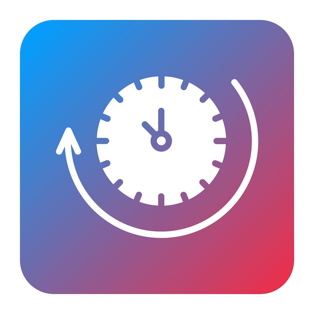 Imagen vectorial del icono de tiempo de inactividad Puede utilizarse para la interrupción del negocio