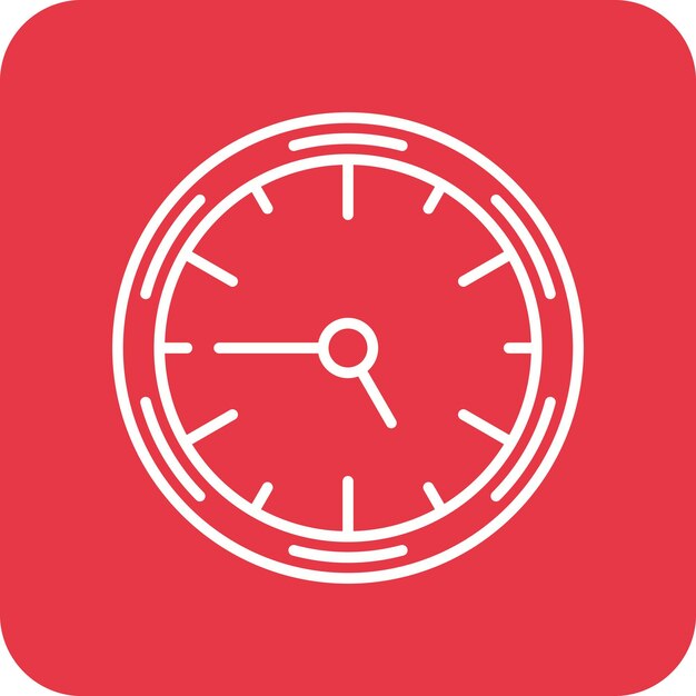 Imagen vectorial del icono de tiempo Se puede utilizar para negocios