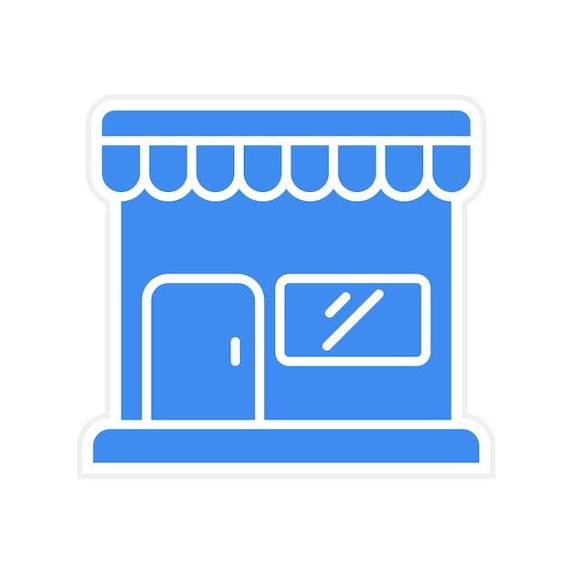 Imagen vectorial del icono de la tienda Se puede usar para Cyber Monday