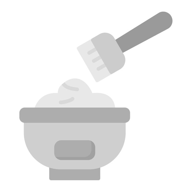 Imagen vectorial del icono del tinte para el cabello Se puede usar para la peluquería