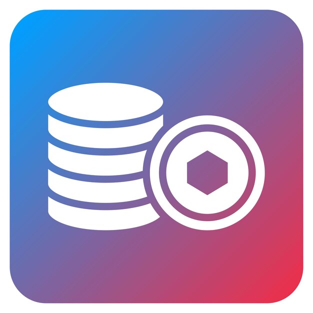 La imagen vectorial del icono de tokenización se puede utilizar para el pago seguro