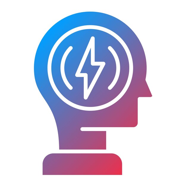 Imagen vectorial de icono de tormenta de ideas Se puede usar para personas de negocios