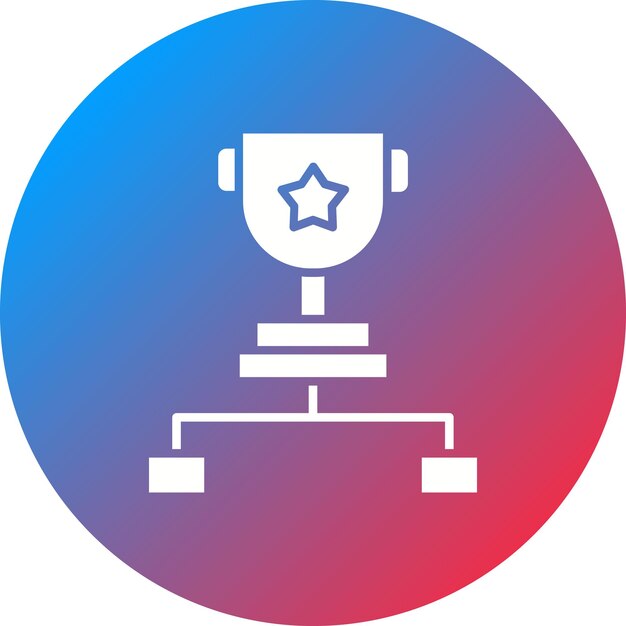 Imagen vectorial del icono del torneo Se puede usar para juegos en línea