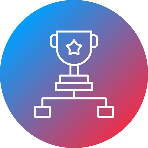 Imagen vectorial del icono del torneo Se puede usar para juegos en línea