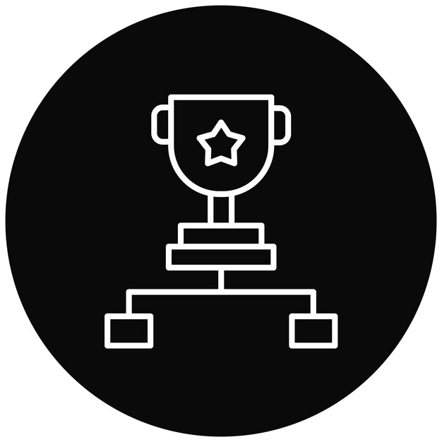 Imagen vectorial del icono del torneo Se puede usar para juegos en línea