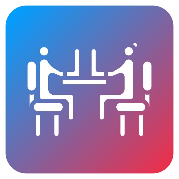 Imagen vectorial del icono de los trabajadores puede usarse para la relación social