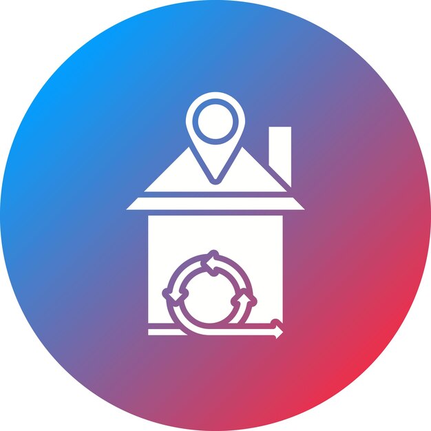 Imagen vectorial de icono de trabajo ágil remoto Se puede utilizar para ágil
