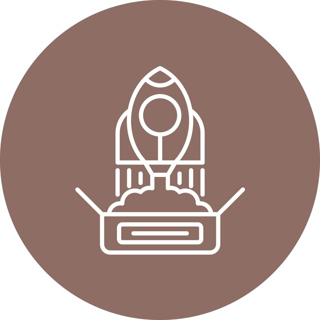 Imagen vectorial de icono de trabajo creativo Se puede utilizar para la creatividad
