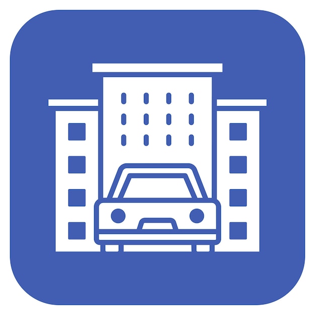 Imagen vectorial de icono de tráfico de construcción Se puede utilizar para el servicio de marketing en Internet