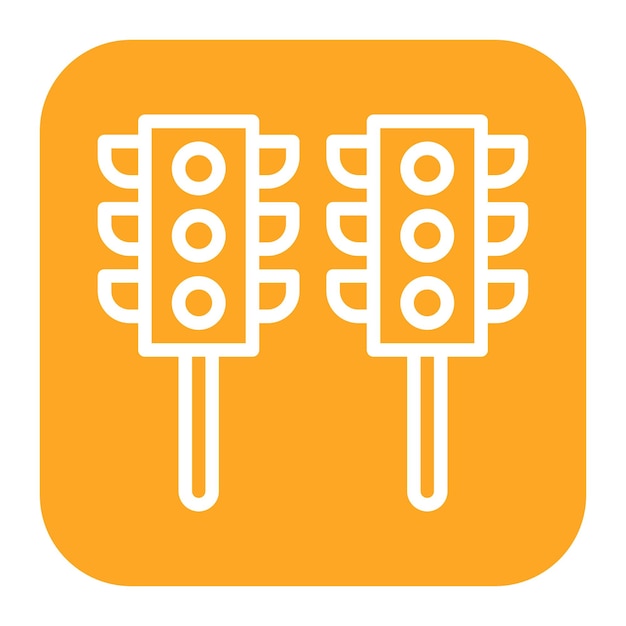 Imagen vectorial del icono de tráfico Puede utilizarse para servicios públicos