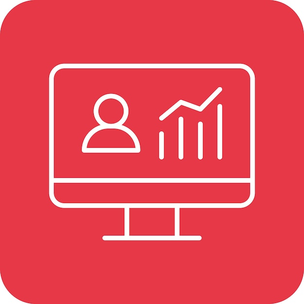 Imagen vectorial del icono de tráfico del sitio web Se puede utilizar para el alojamiento web