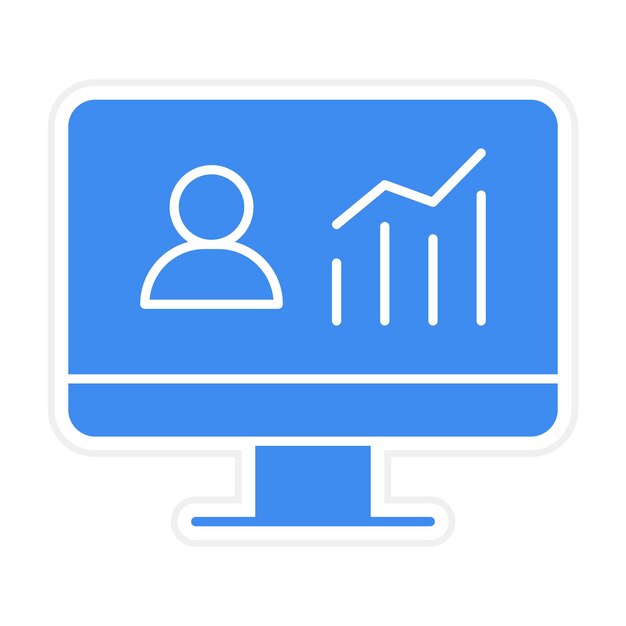 Imagen vectorial del icono de tráfico del sitio web Se puede utilizar para el alojamiento web