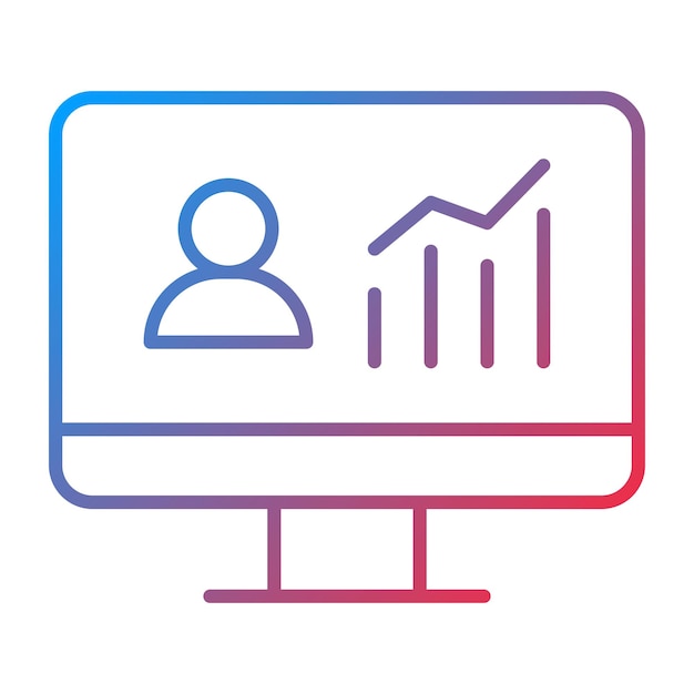 Imagen vectorial del icono de tráfico del sitio web Se puede utilizar para el alojamiento web