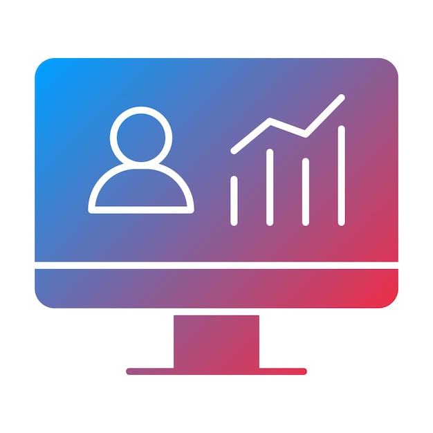 Imagen vectorial del icono de tráfico del sitio web Se puede utilizar para el alojamiento web