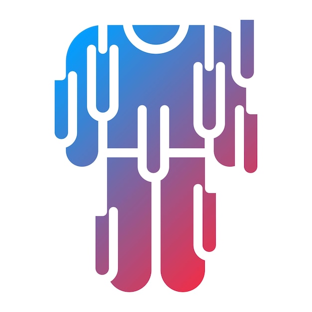 Imagen vectorial del icono del traje Ghilie Se puede usar para Battle Royale