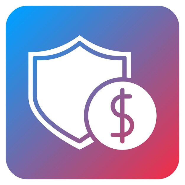 Imagen vectorial de icono de transacción confiable Se puede utilizar para el pago seguro