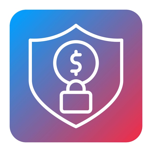 Imagen vectorial del icono de transferencia segura Se puede utilizar para el pago seguro