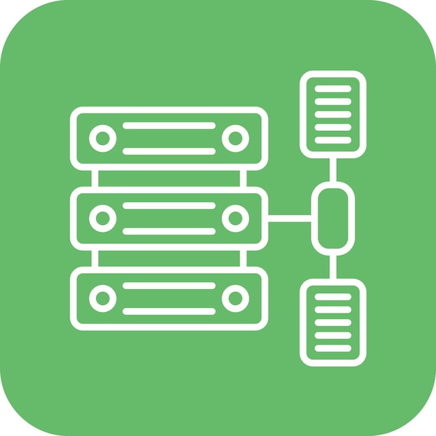 La imagen vectorial del icono de transformación de datos se puede utilizar para Big Data