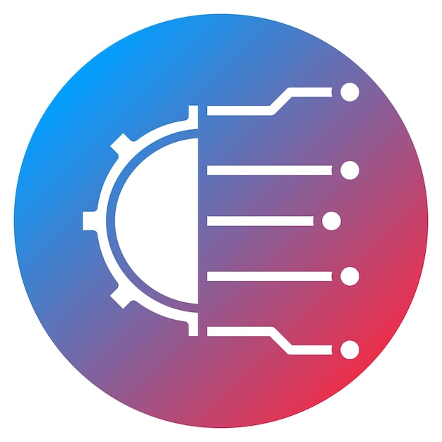 Imagen vectorial de icono de transformación digital Se puede utilizar para el rendimiento empresarial