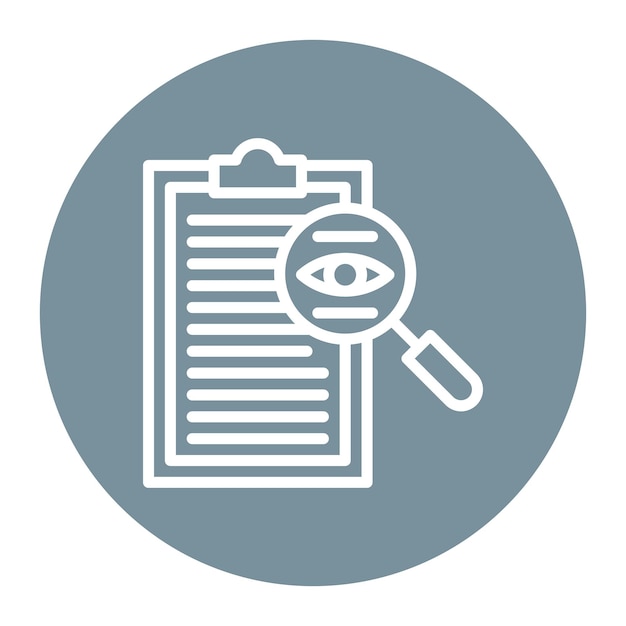Imagen vectorial del icono de transparencia Se puede utilizar para el cumplimiento y la regulación
