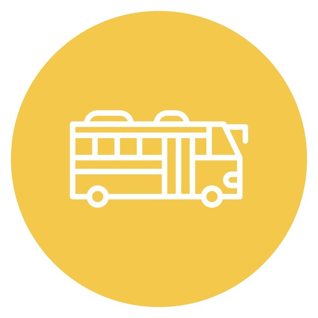 La imagen vectorial del icono de transporte se puede usar para la peregrinación del Hajj