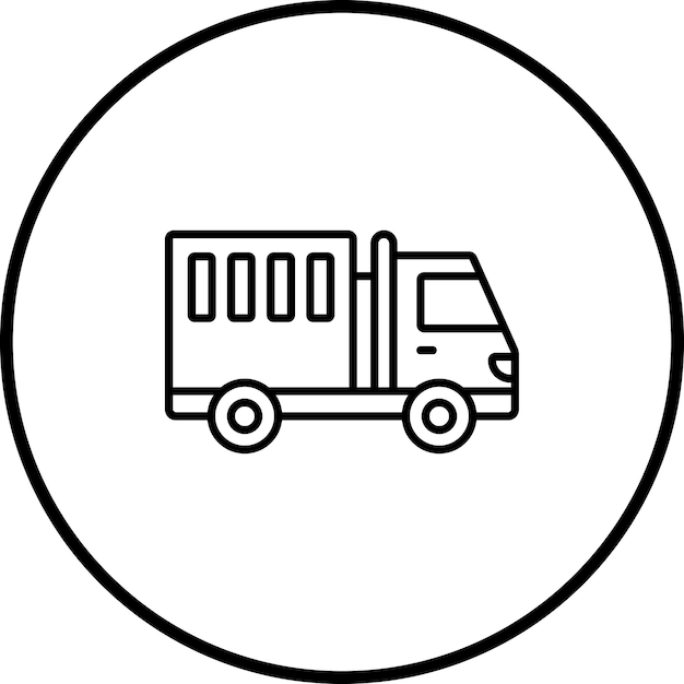 Imagen vectorial del icono de transporte Se puede utilizar para vacaciones y turismo